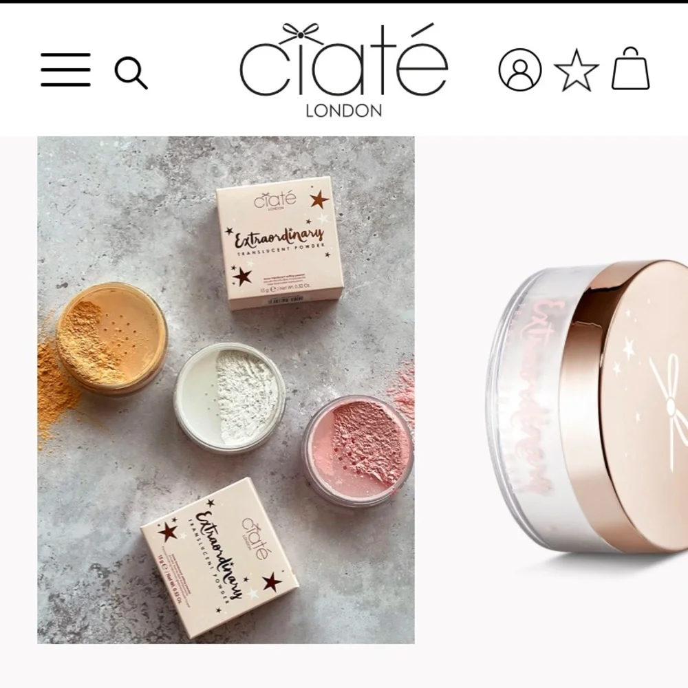 ‼️🔥🆕 Ciaté London Extraordinary Setting Powder